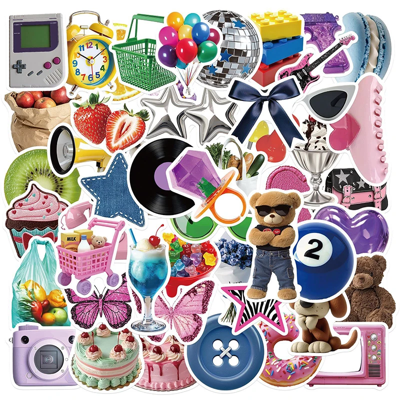 50PCS Y2K Girl Star…