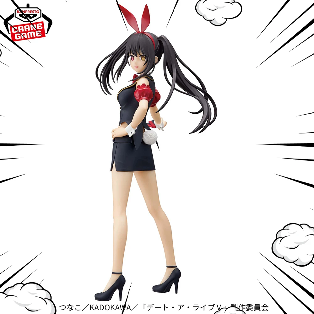 

In Stock Original BANPRESTO GLITTER&GLAMOURS DATE A LIVE Tokisaki Kurumi Figure Anime Model Genuine Boxed Toy