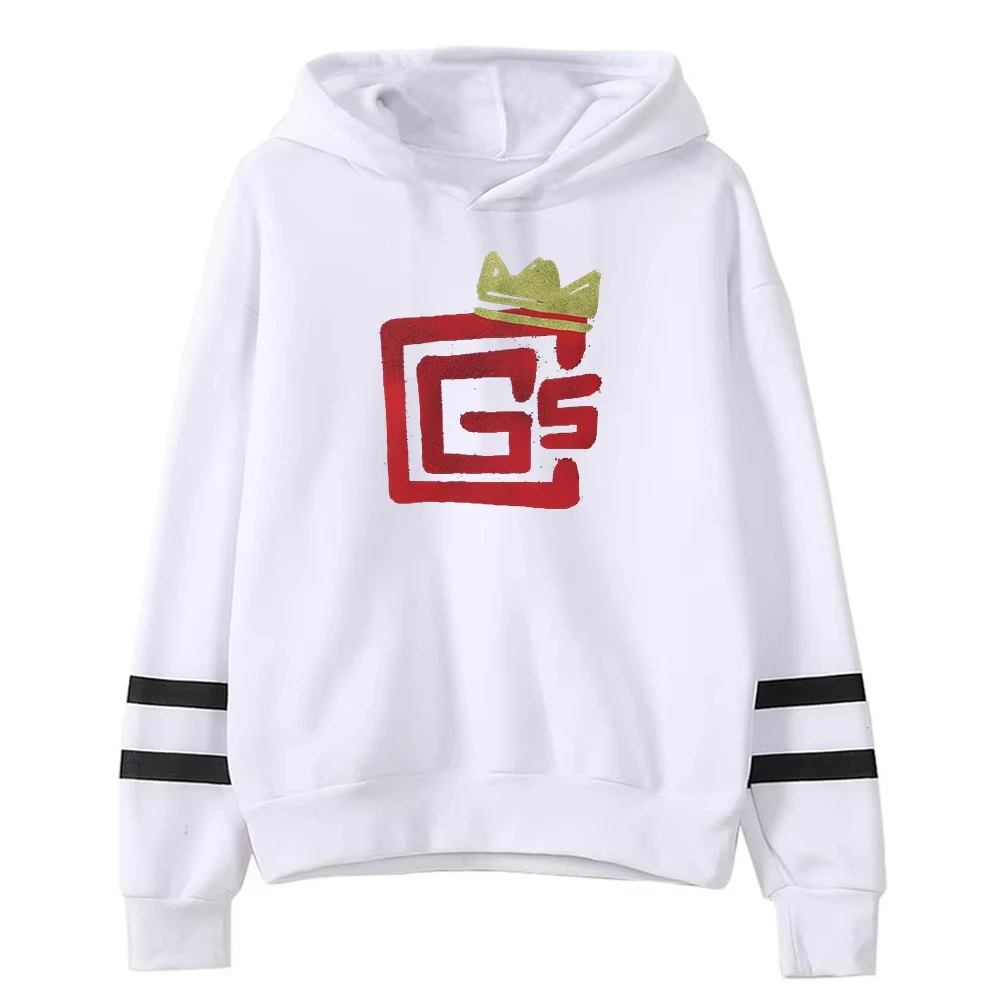 New CG5 Lonely King Merch Hoodie Fashion Pocketless Parallel Bars Sleeve Streetwear Men Women Sweatshirt 2023 New Funny Clothes