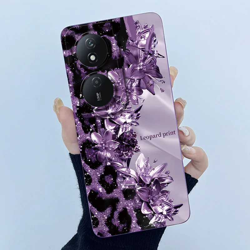 Case For Honor X7B X7 X7A Cute Panda Sweet Girls Cats Silicone Soft Cover Phone Camera Protection Casing Anti-Scratch Bumper view 5