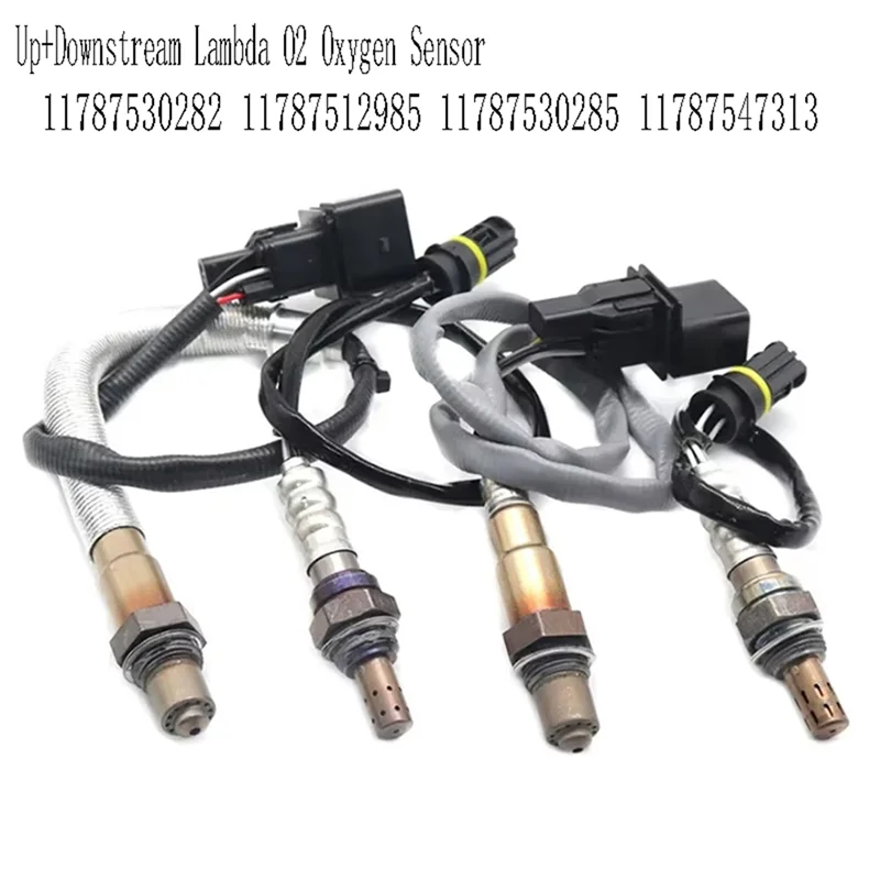 

OB-4Pcs Up+Downstream Lambda O2 Oxygen Sensor For BMW E87 120I E90 320I E91 11787530282 11787512985 11787530285 11787547313