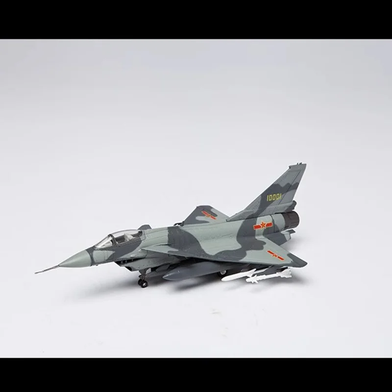 1: 72 J-10 Fighter Model Alloy Aircraft J10 High Simulation Aviation Foam Model Military Gift Desktop Decoration Collection