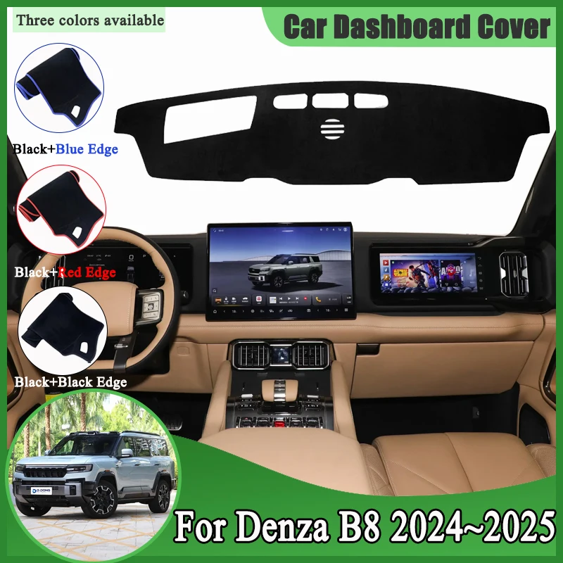 

Чехол на приборную панель автомобиля, коврик для BYD Leopard 8 2025, аксессуары 2024 Fangchengbao Bao 8, солнцезащитный козырек, коврик для приборной панели, ковер, наклейка