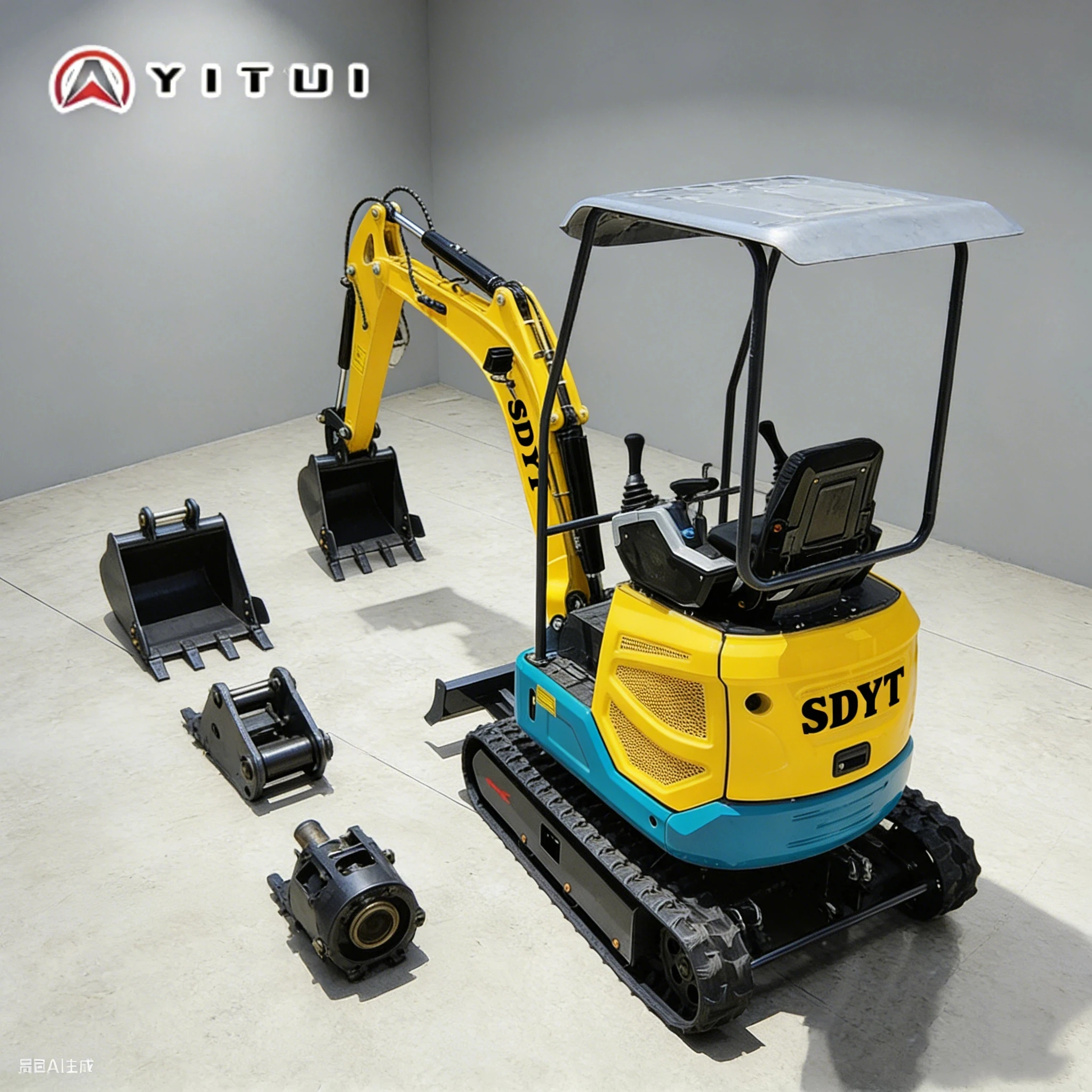 

Factory Direct Sales Of 1.2 Tons Of Small Excavator Kubota Engine Insulated Mini Excavator Customized Durable & Reliable