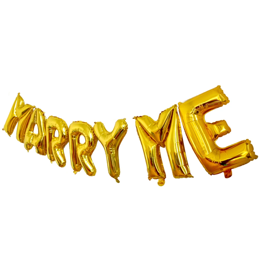 

1 Set Foil Alphabet Balloons Wedding Party Decoration Supplies Golden Tissue Pom Poms Flowers Ceiling Hanging For Indoor Outdoor