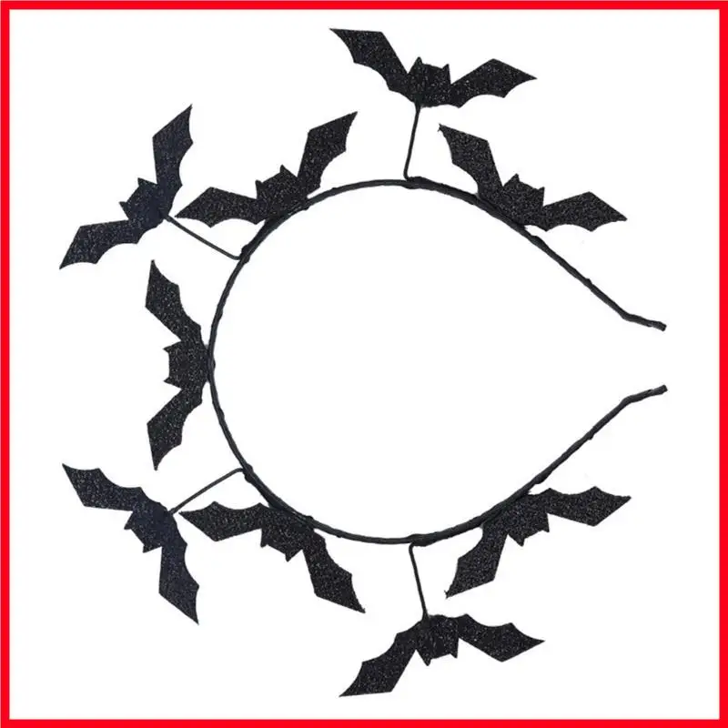 

F3MF Alluring Black Bat Headwear for Halloween Celebrations and Fashion Statements