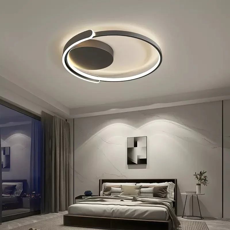 Moderne Led Plafondlamp Voor Slaapkamer Woonkamer Eetkamer Keuken Dimbare Kroonluchter Minimalistische Binnenverlichting Armatuur