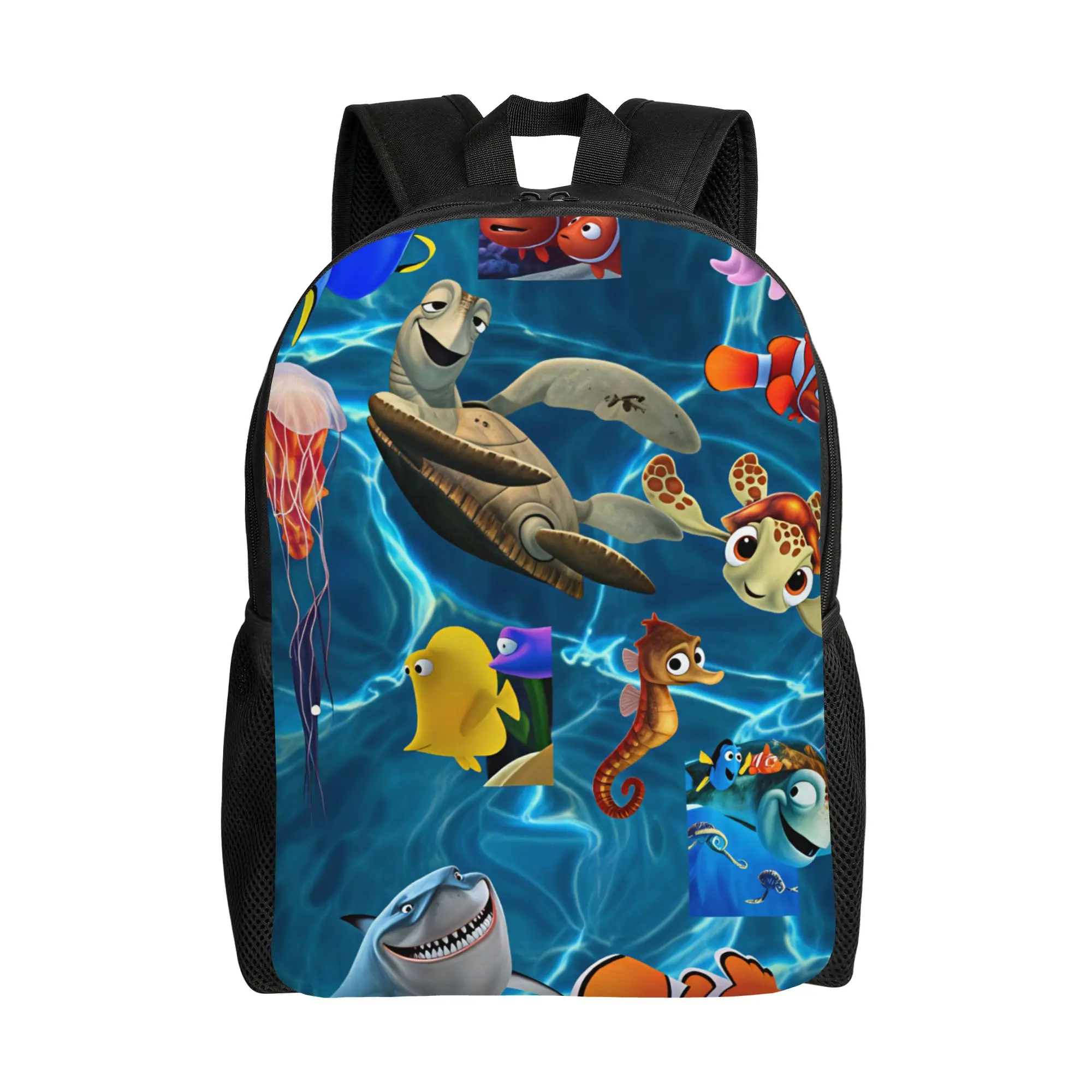 Finding Dorys Nemos Backpack Movie  Sport Backpacks Men High Quality Big School Bags Casual Rucksack