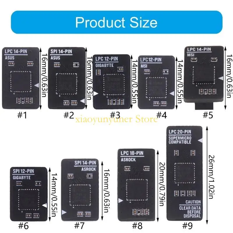 Módulo TPM Adaptador computadora Accesorio Durabilidad PCB Versalizado módulo TPM P9JB