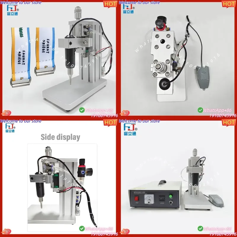 2026Hot Automatic Strap Ultrasonic Sewing Machine Design Mold Welding Equipment Polyester Lanyard Sealing Machine Plastic