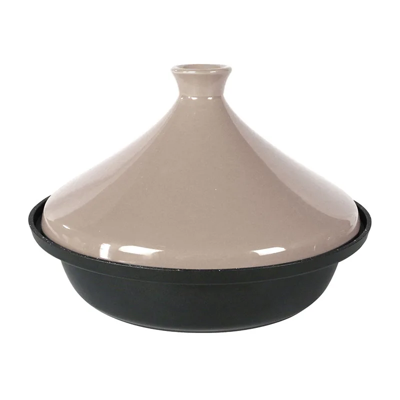 

Марокканская таджиновая необычная алюминиевая индукционная керамическая кастрюля таджина с антипригарным покрытием