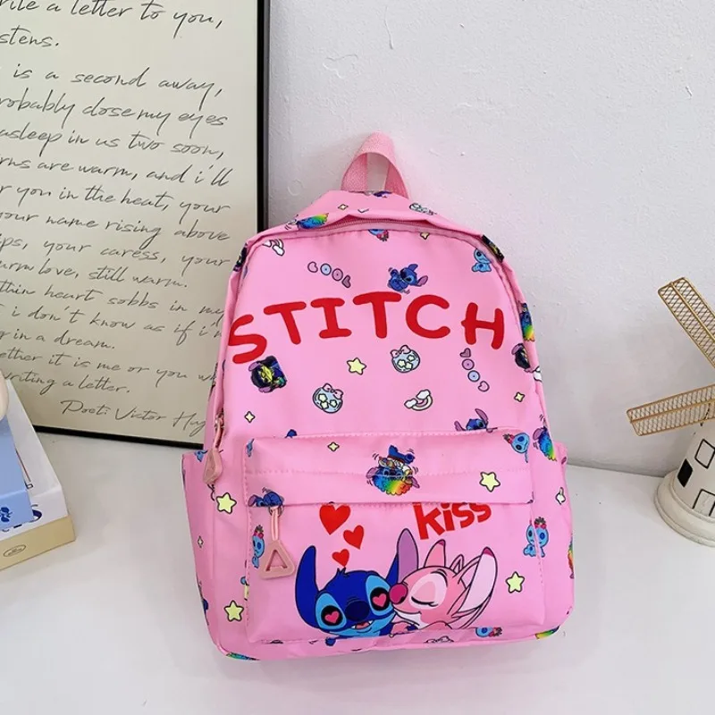 حقيبة ظهر مدرسية للأطفال من ديزني ستيتش، سعة كبيرة، صديقة للبيئة، تصميم مريح بطباعة كرتونية لطلاب المرحلة الابتدائية #1
