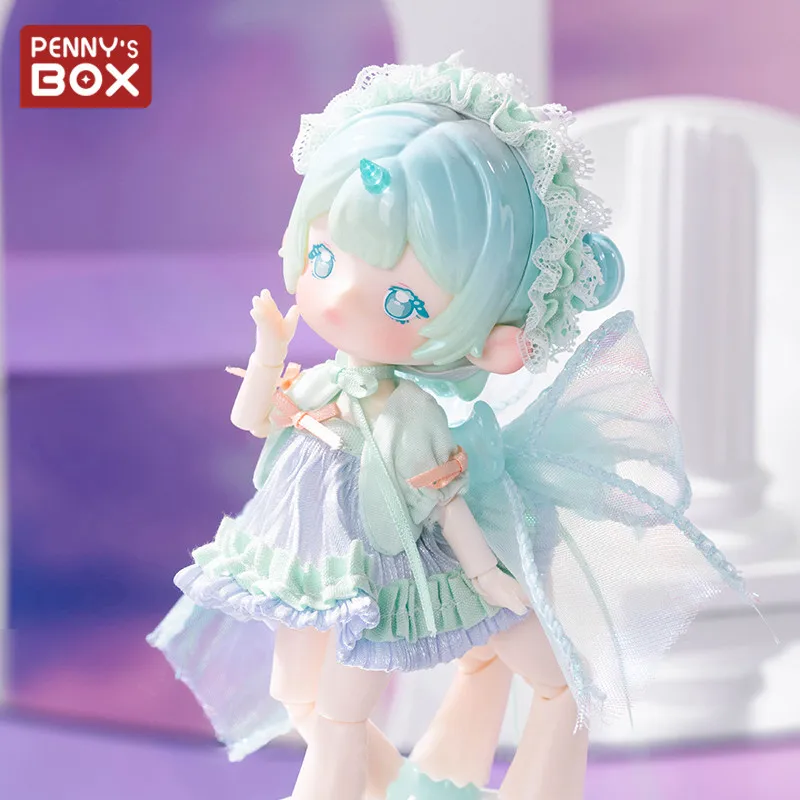 

Penny Box Dreamlike Tea Party Limited Edition Blind Box Obtisu11 1/12Bjd Dolls Mystery Box Toys Cute Action Figures Model Gifts