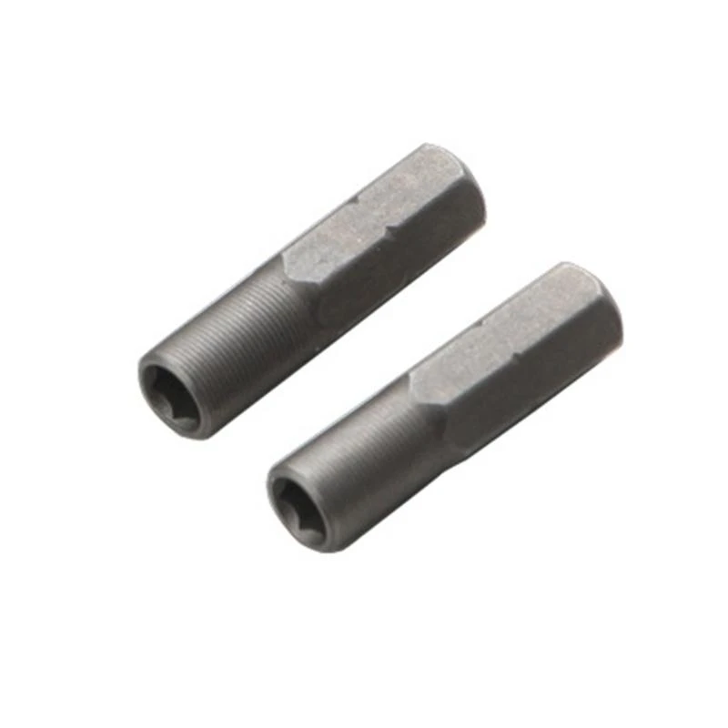 

652F 2Pcs High Performances 6.35mm to 4mm Converter with Magnetic Grip Screwdriver Bit Adapter Tool for Enhances Efficiency