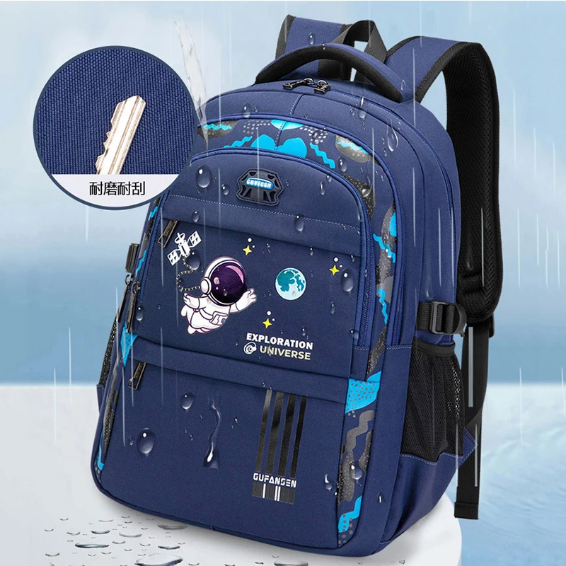 Kids Backpack Children School Bags For Boys Orthopedic School Backpack Waterproof Primary Hand Rucksack Book Sac Mochila Escolar