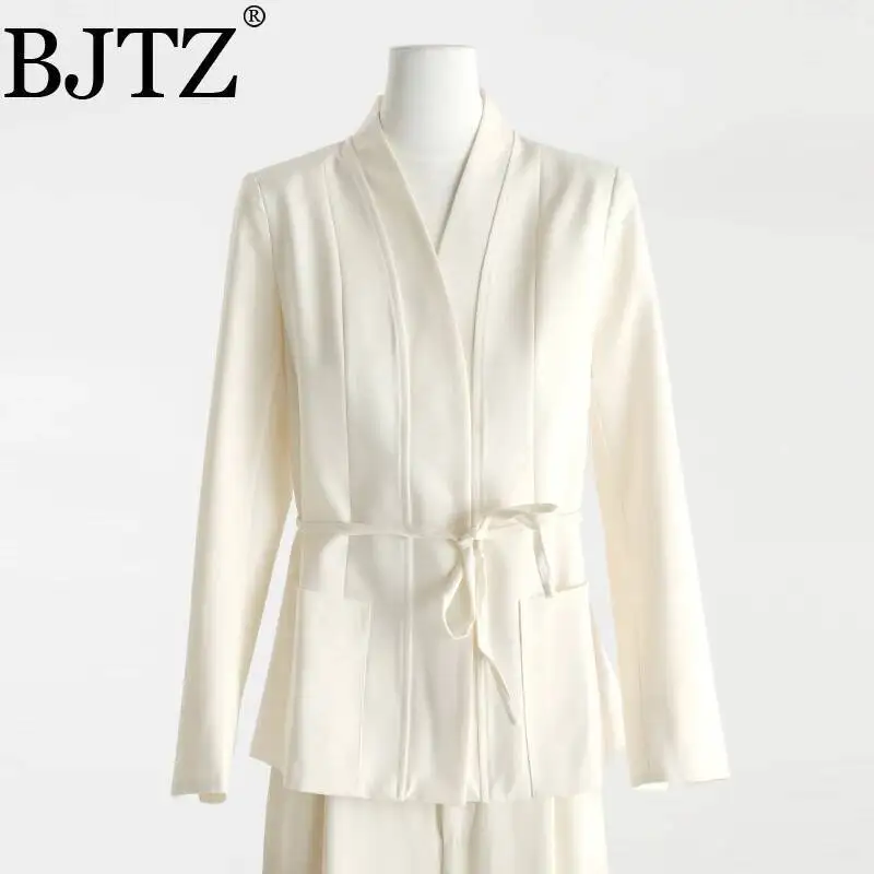BJTZ 25-mix capeblazer voor dames, metallic draadborduurwerk, luxe dinerpak, operamantel, veganistische lederen rand, cocktailparty