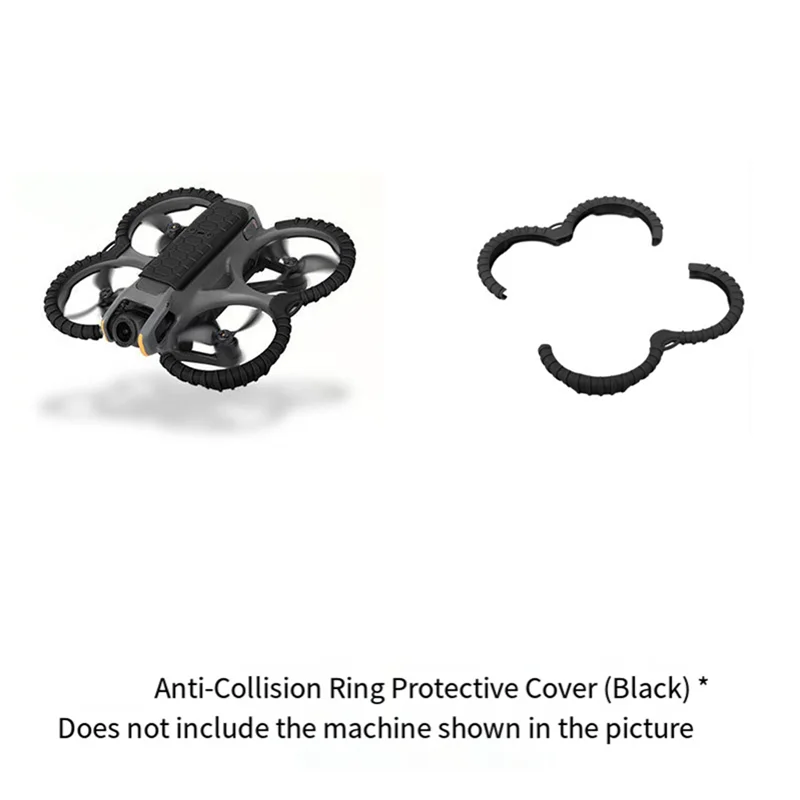 ABSQ-Drone Propeller Guard Anti Collision Drone Accessories For DJI Avata 2 Collision Avoidance For DJI Avata 2 Protective Case