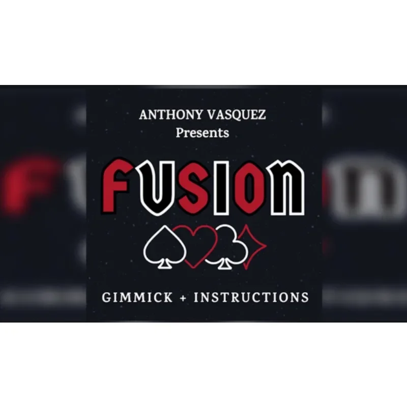 

Fusion Gimmicks By Anthony Vasquez Card Magic Trick Decks Beginner Magician Illusions Close Up Magic Tricks Magia Props