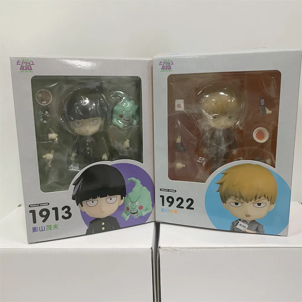 Mob Psycho 100 Action Figure Reigen Arataka 1922 Mob 1913 Mobu Saiko Hyaku Anime Figure Collector Toys for Children Gifts