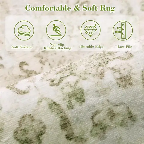 10 best sales हरा गलीचा - №5