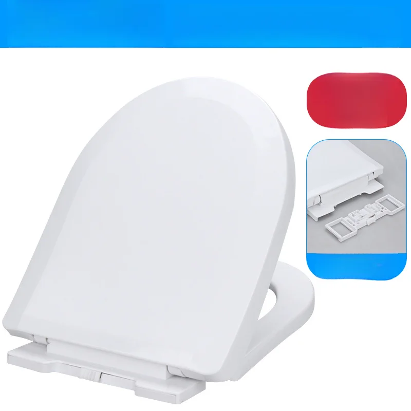 

Soft Close or Quick Release Thickened Toilet Seat for Child Safety Toilet Seat Fits Standard Toilets Worldwide