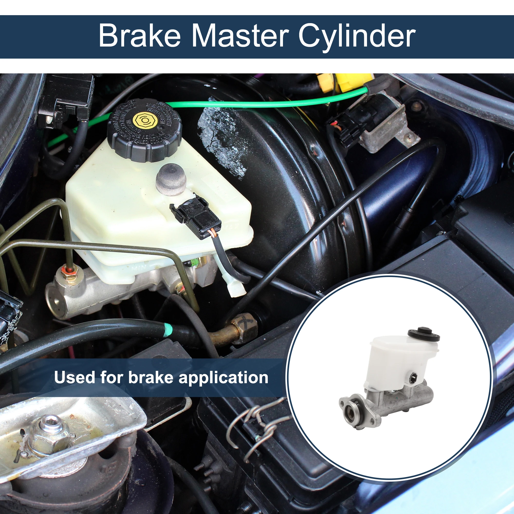 

UXCELL Brake Master Cylinder with Reservoir No.4720128480 for Toyota Townace 1998-2003
