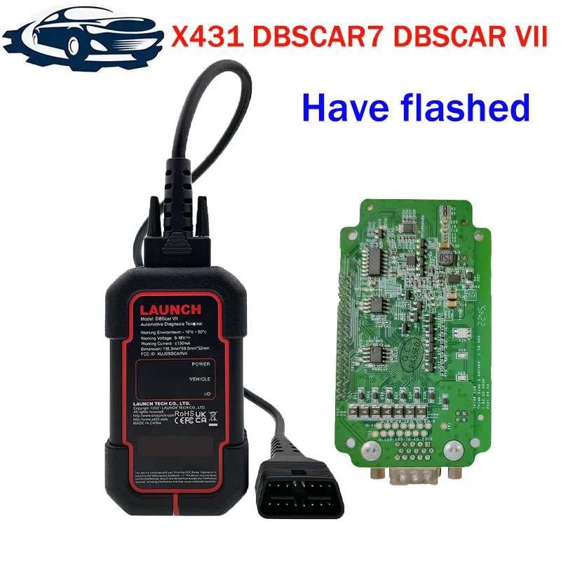 Launch DBSCAR VII dbscar7 Support doip CAN FD protocol Bluetooth Scanner For Android Phone&Android Tablet Car Diagnostic Tool