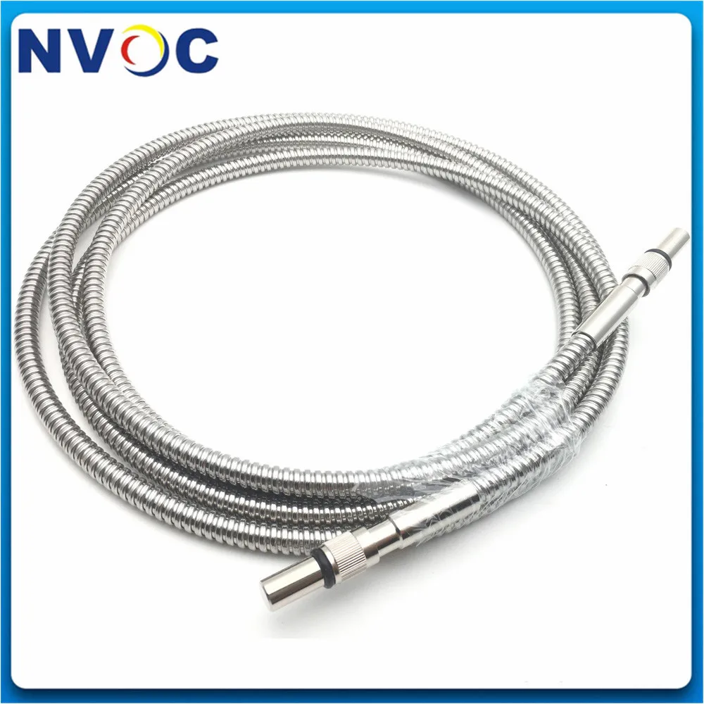 

FC-SMA905 Silica Core Metal Ferrule MM Simplex 1M UV-VIS 200um 300um 400um 1000um Armored Silica Fiber Optic Patch Cord Cable