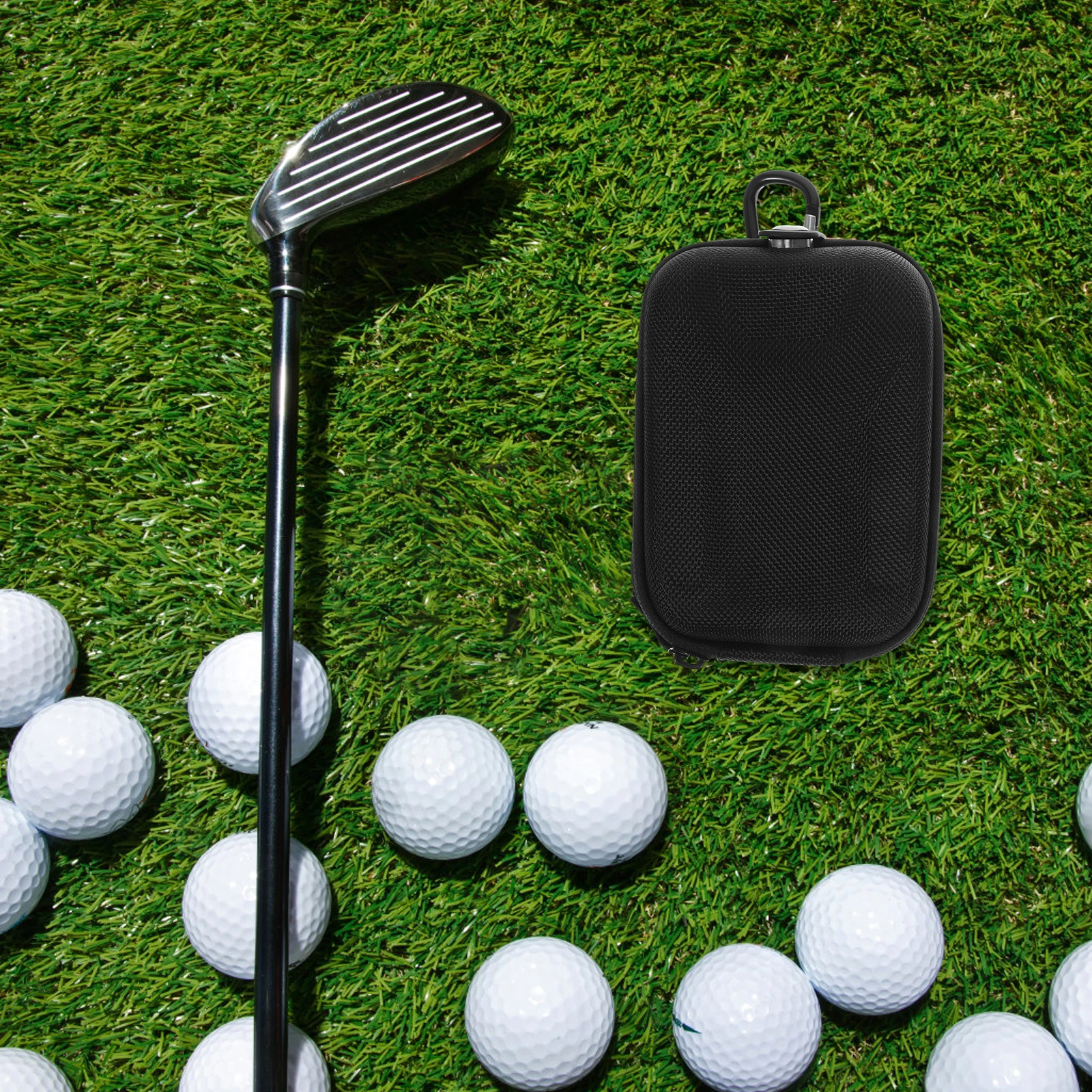 

1pcs Golf Rangefinder Case EVA Storage Bag Shockproof Lightweight Portable Range Pouch Golfer Accessories Random Color