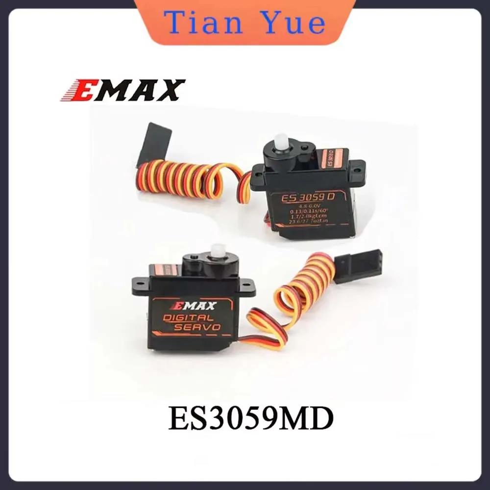 

1 шт. EMAX ES3059D 9g цифровой сервопривод для вертолетов радиоуправляемая модель робота PWM RC самолет прочный дизайн