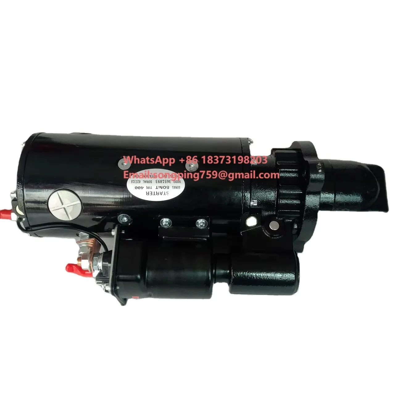 

Стартер двигателя 3651893 K38 K50 3636820 3001417 4912940 24В 9кВт 11T Сделано в Китае