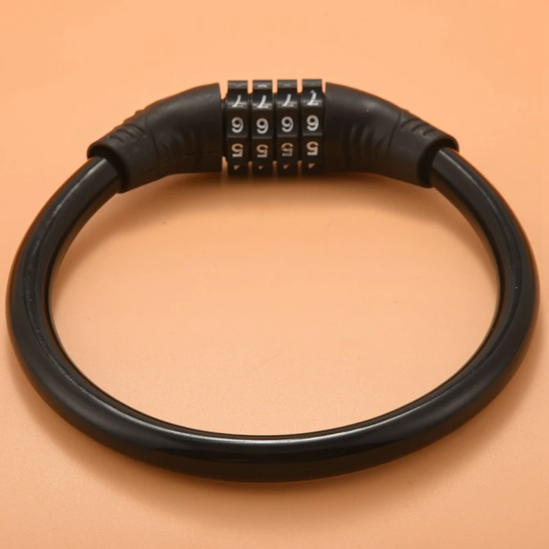 

A74K-цифровой велосипедный цепной замок, замок для горного велосипеда, портативный противоугонный замок, велосипедный трос, кодовый замок с паролем