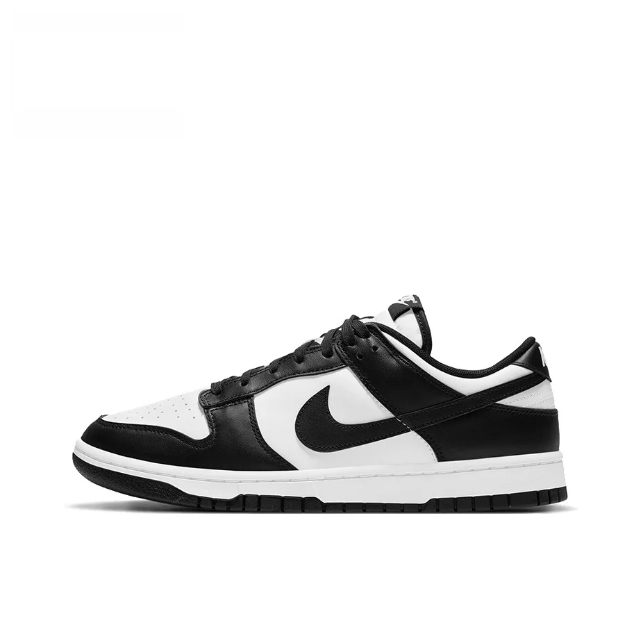 Nike Dunk Retro Low Top Lightweight Shoes Classics Nike Sneakers Black and White Panda