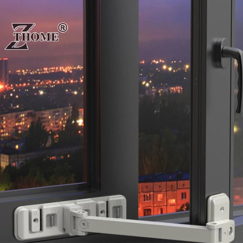 Cerradura de seguridad para bebés en casa, hebilla, soporte de límite de ventanas, cerraduras de puertas correderas, protección de seguridad anticaída para niños, pieza ajustable