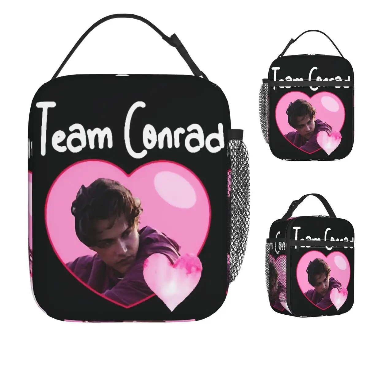 

Conrad Fisher Bootleg Lunch Bag The Summer I Turned Pretty Zipper Lunch Box Beach Print Cooler Bag Retro Thermal Lunch Bags