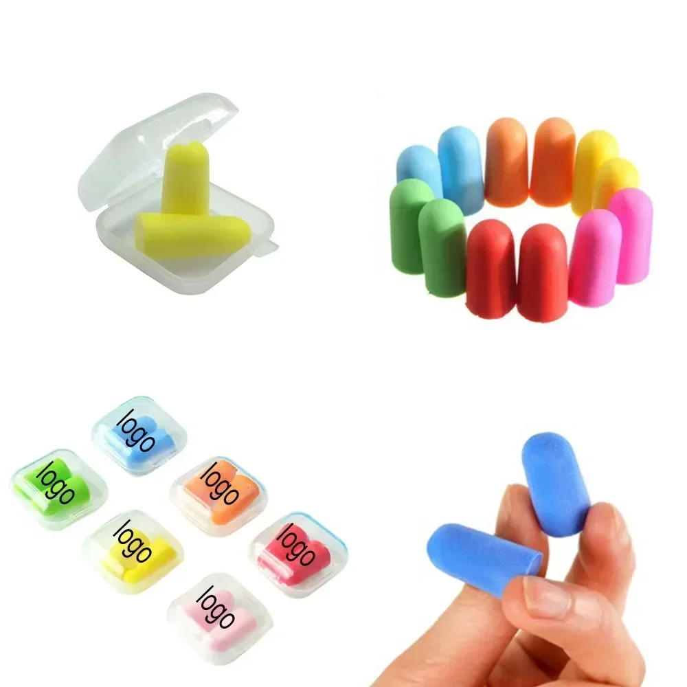 

NEW Safety-Feature Disposable Silicone Ear Plugs Noise Cancelling and Sound Insulation Hearing Protector for Sleep and Work