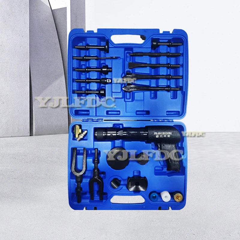 Upgraded Pneumatic Concrete Breaker Ball Joint Auto Repair Set Remover Flat Point Chisel Plane Air Hammer Separating Fork Tool ﻿