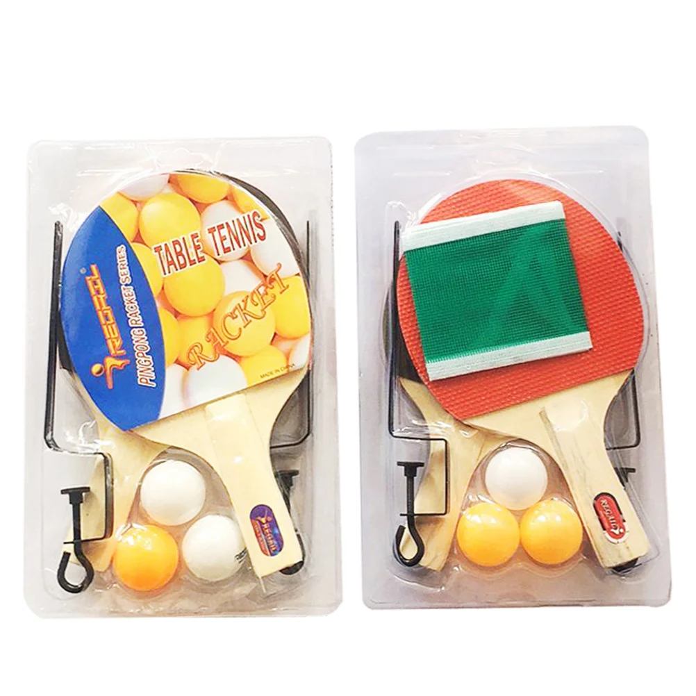 

Table Tennis Racket Rack Set Pong Training Tools Outdoor Foldable Design Stress Relief Parents Youth Sport Equipment