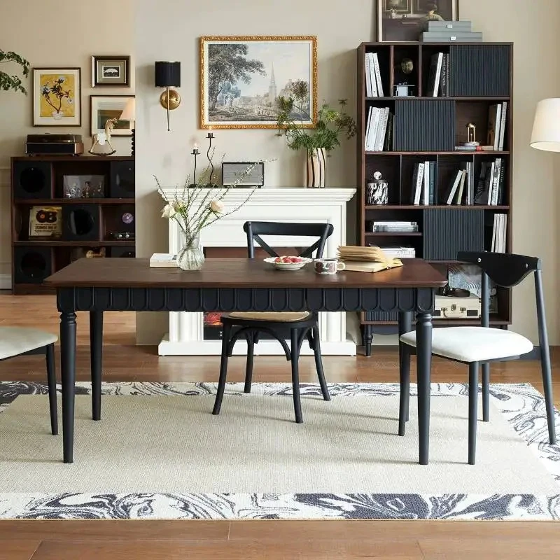 Room Decor Floor Unique Table Organizer Study Event Modern Office Dining Table Luxury Wood Juegos De Comedor Hotel Furniture