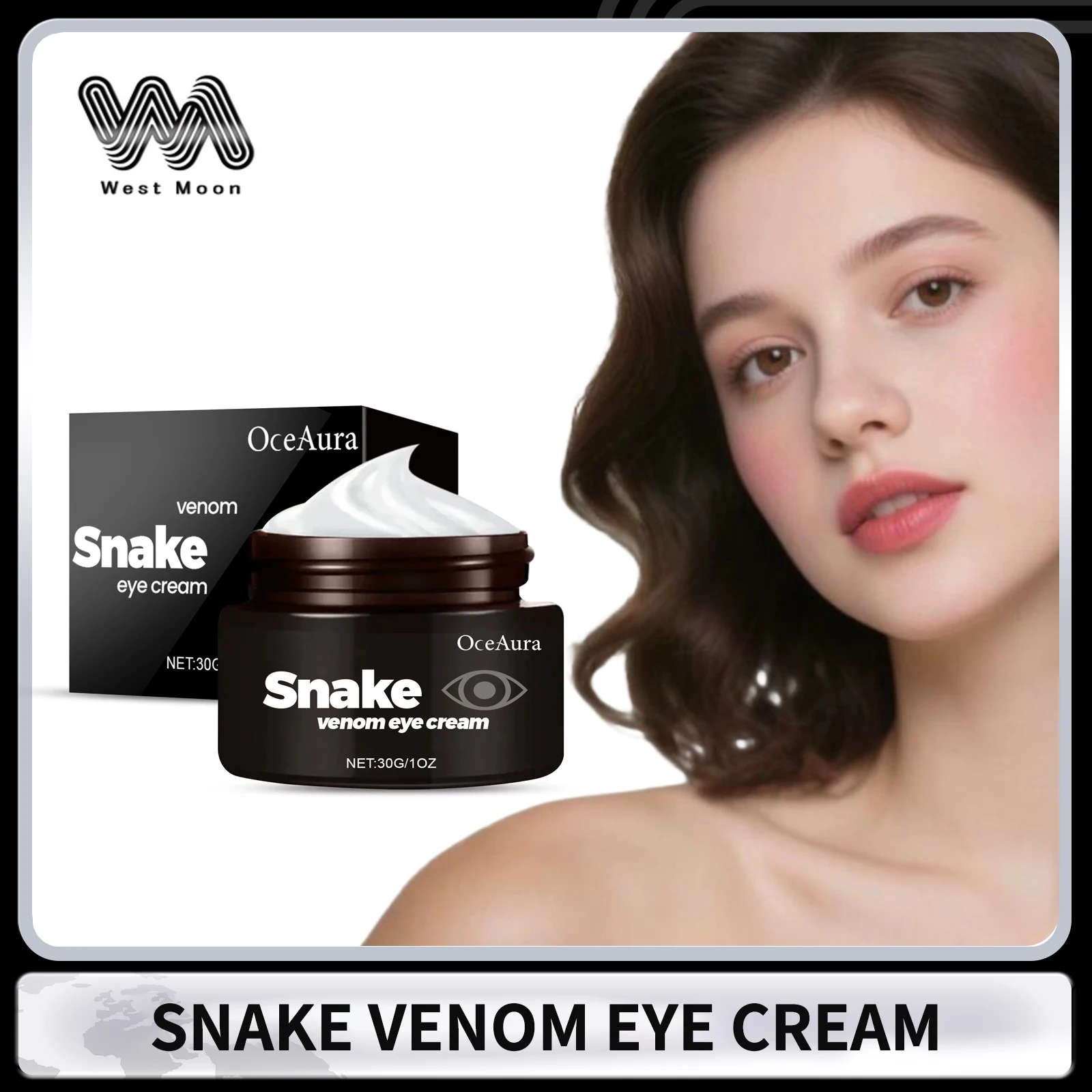 

Snake Venom Eye Cream Firming Lifting Reduce Dryness Fade Fine Lines Anti Puffiness Remove Dark Circle Eye Bags Nourish Eye Care