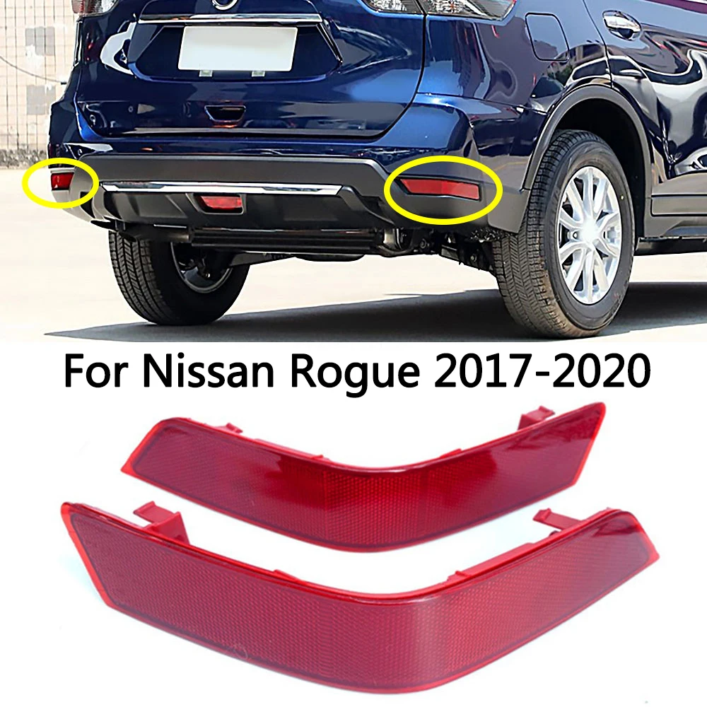 

Для Nissan Rogue X-Trail T32 2017 2018 2019 2020 отражатель заднего бампера задний сигнальный фонарь противотуманная фара 265606FV0A 265656FV0A