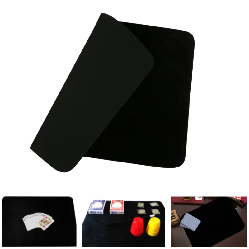 2 Sizes Board Game Professional Poker Card Deck Mat Magic Tricks Magician Props Coin Pad 2024 New High Quality Safety Supplies