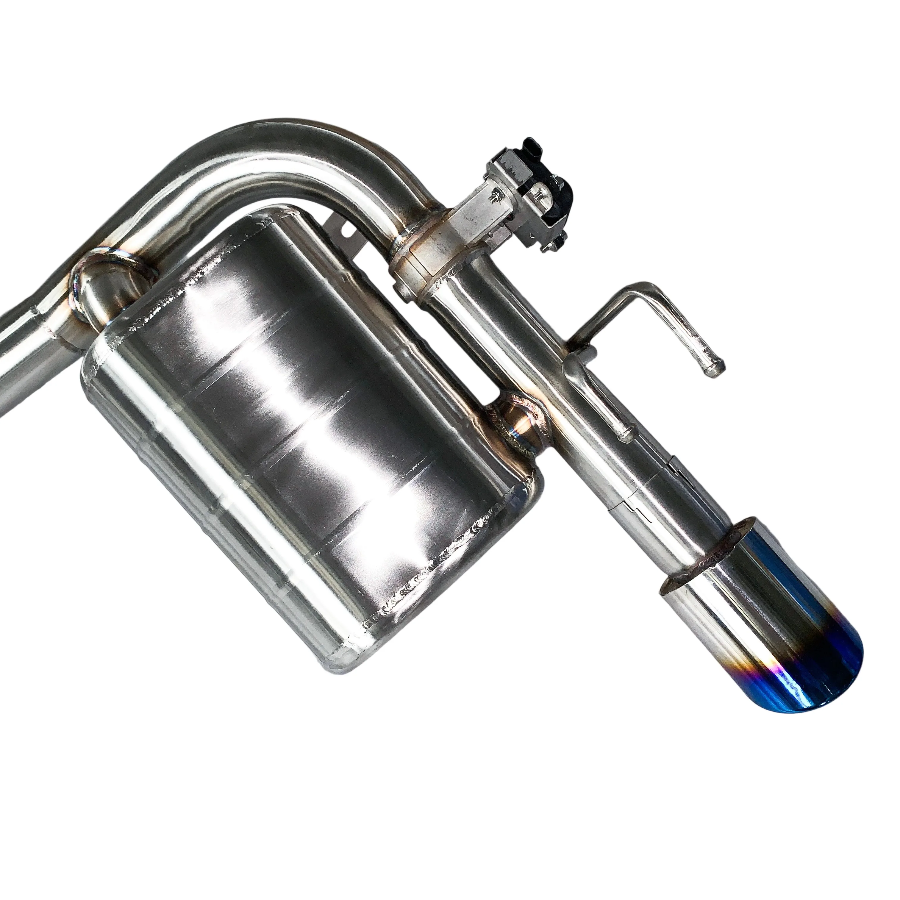 GFC catback exhaust muffler designed for Honda Civic Si 1.5T, Car electric valve exhaust system made of 304 stainless steel