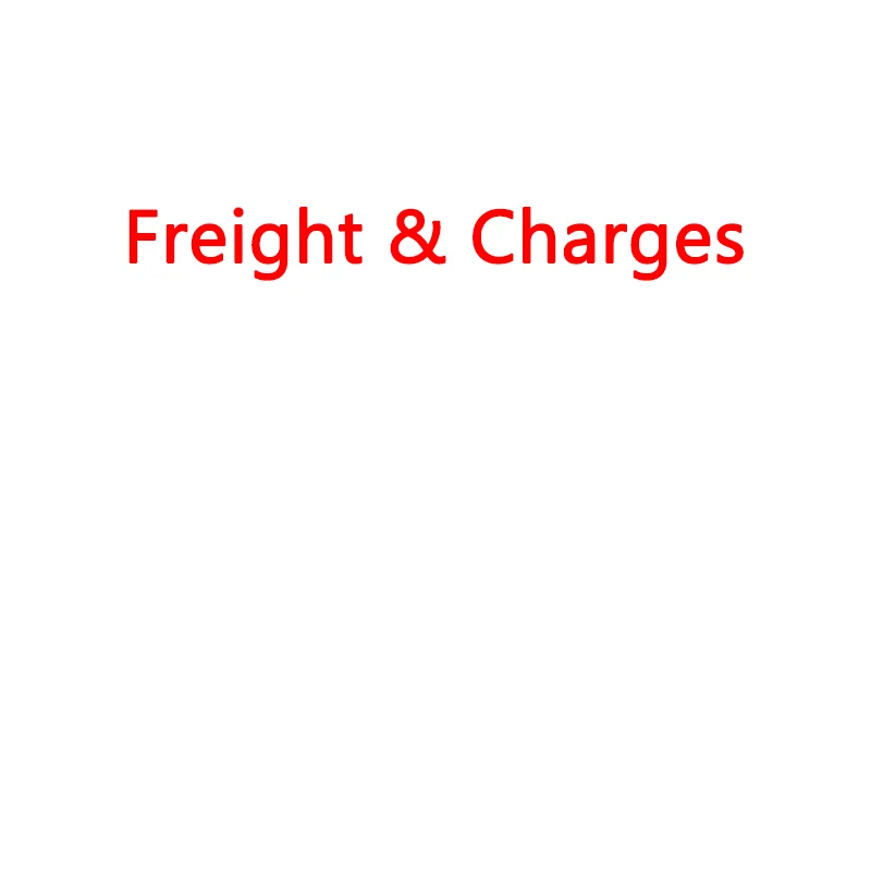 

Freight Charges Freight reshipment