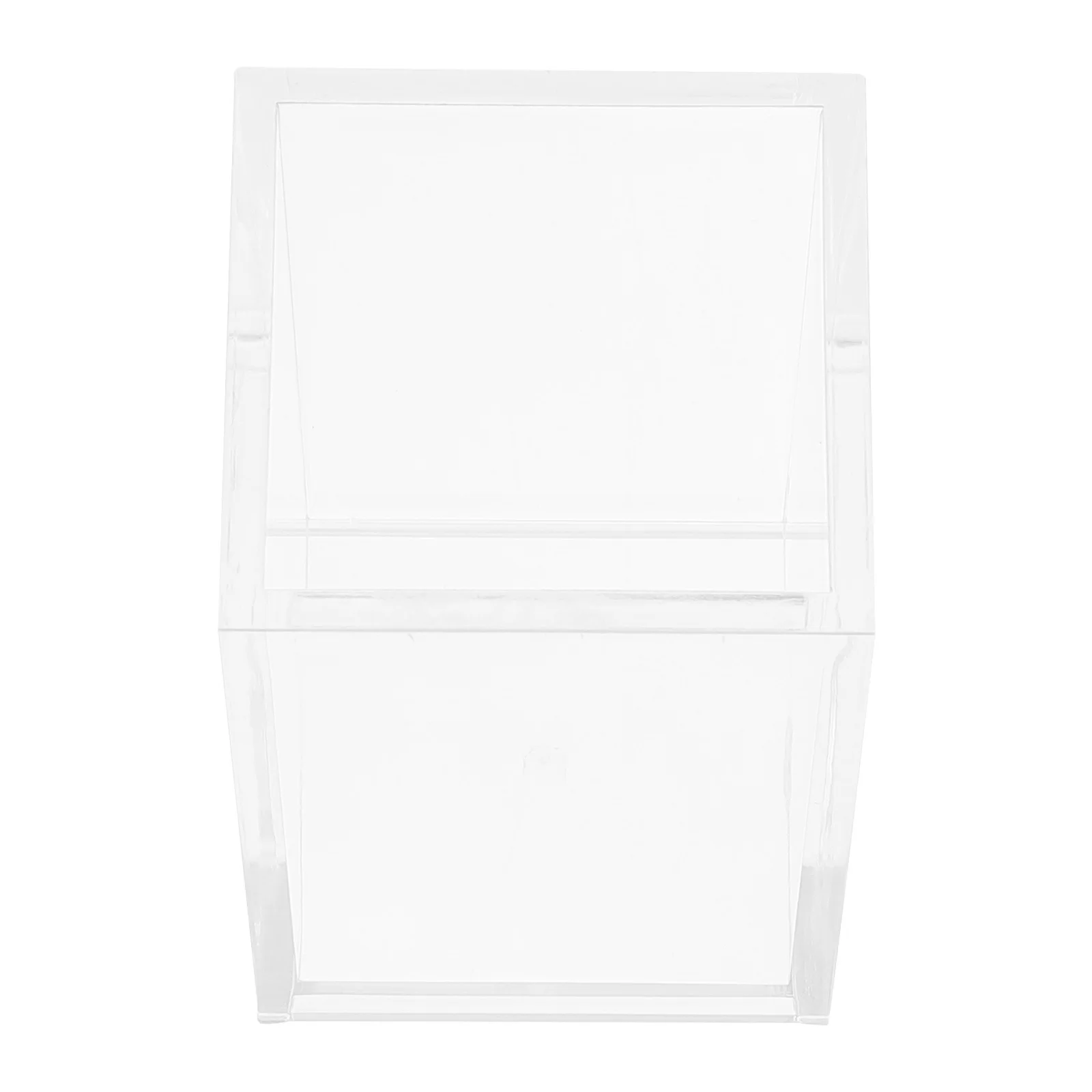 

1Pcs Transparent Acrylic Pen Holder Multifunctional Storage Organizer Desktop Stationery Makeup Brushes Pen Holder