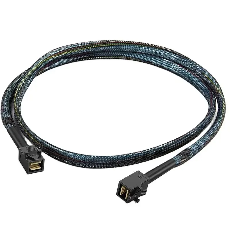 

2 м 0,5 м 1 м SFF-8643 Mini SAS HD Серверная материнская плата Короткий кабель SFF 8643–8643 MINI SAS Кабель для жесткого диска компьютера