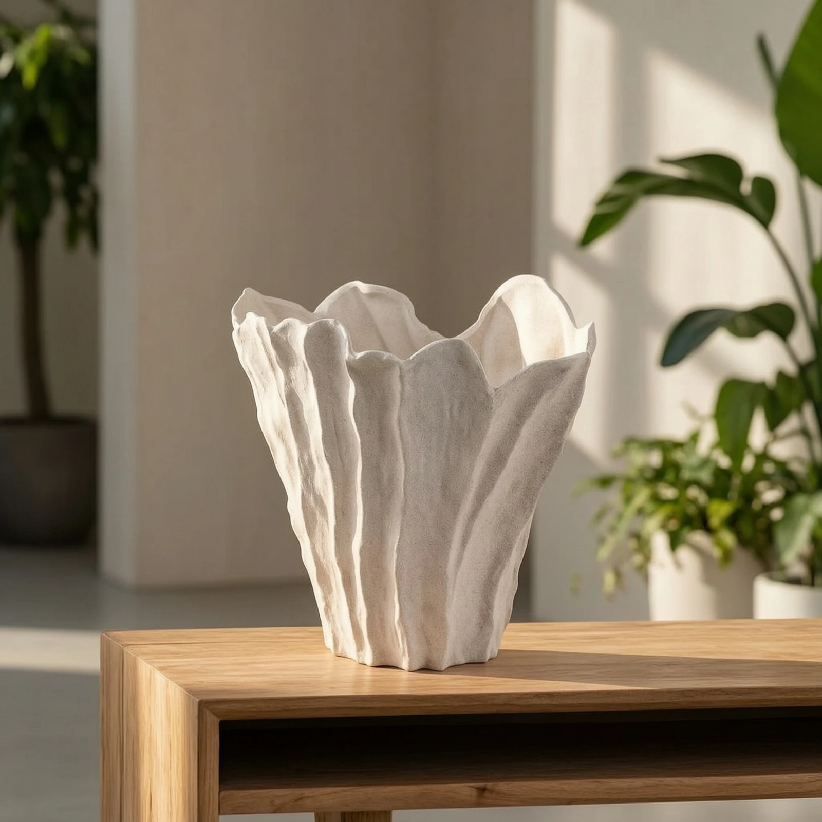 Interior Design Organic Modern - Ceramic Vase Organic Sculptural Vase Vessel