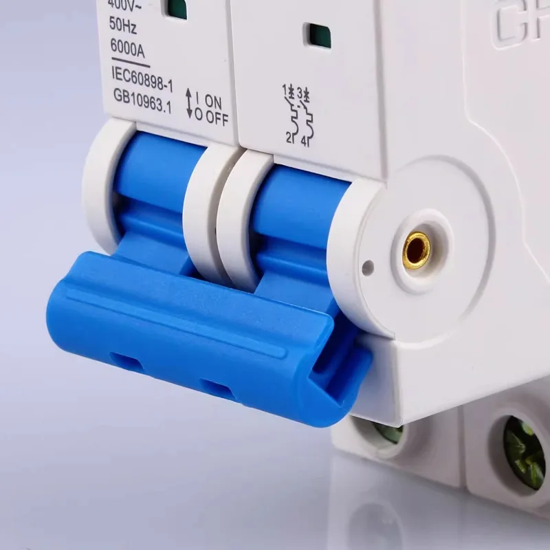 CHINT NXB-63 2P AC MCB C Curve 400V 10A 16A 20A 25A 32A 40A 63A Mini Circuit Breaker image 3