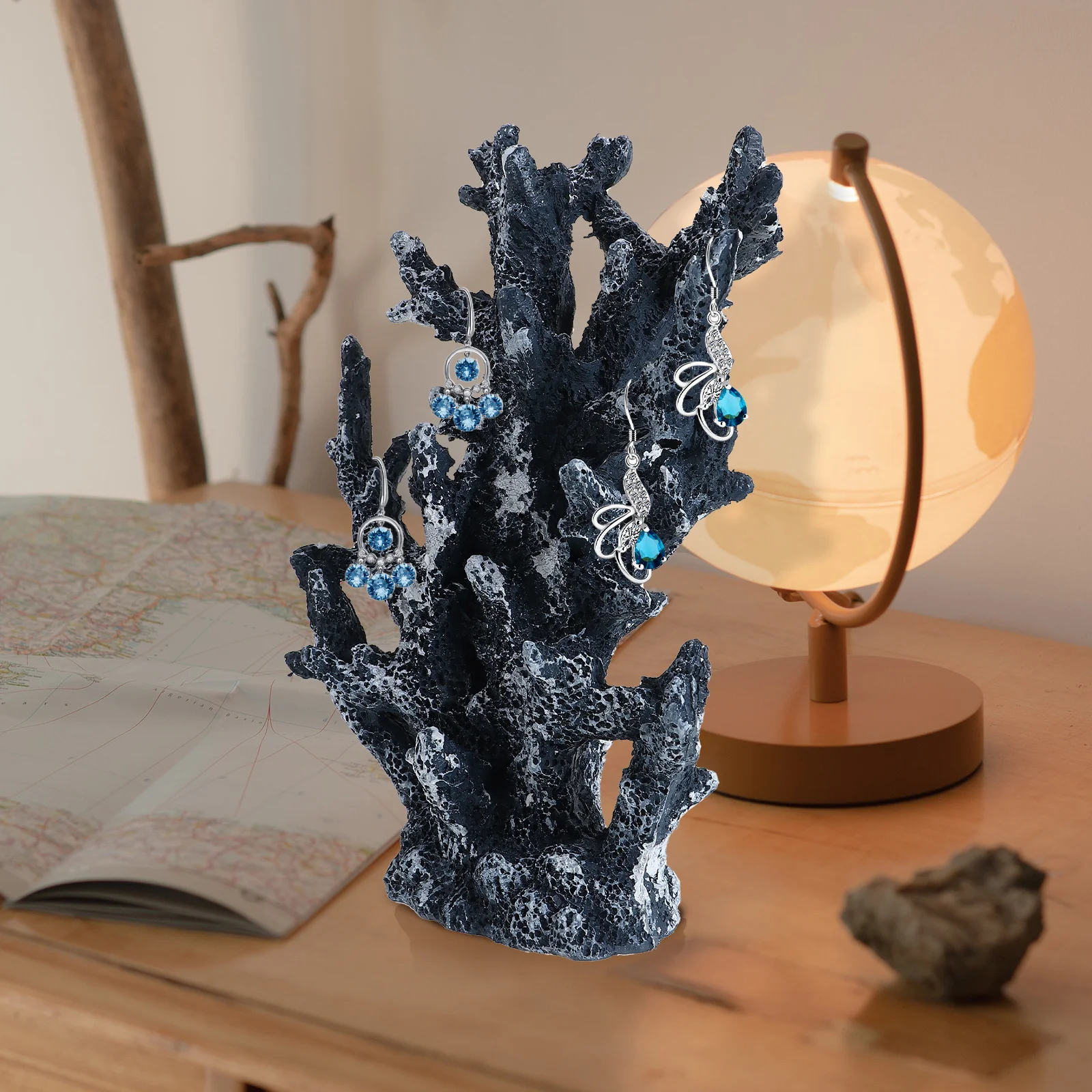 

Artificial Coral Plant Resin Realistic Aquarium Decoration Fish Tank Landscaping Natural Lifelike Coral Ornament