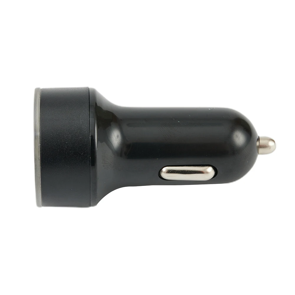 Adaptor Car Charger Simultaneously Monitor Socket Splitter USB 1PCS Voltmeter 3.1A Aluminum Alloy Rim DC12V-24V